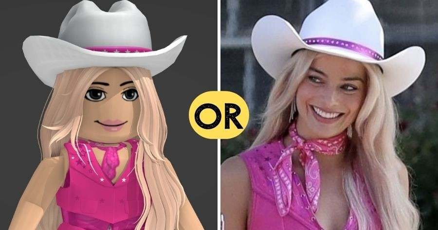 Are You BARBIE In Minecraft, Roblox Or The Original?